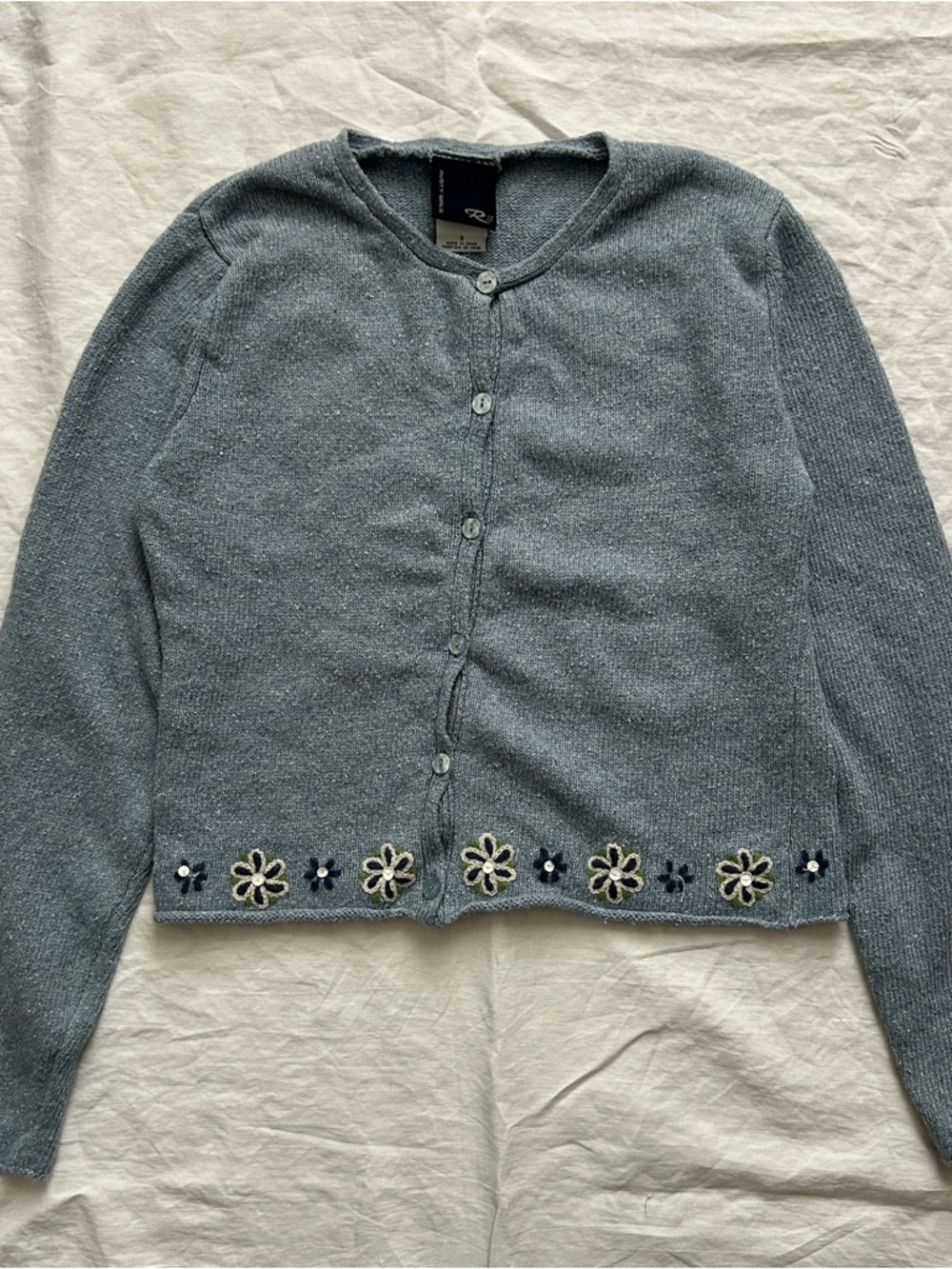 Vintage Y2K Baby Blue Cardigan